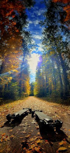 Customer photo review of Backfire Cannon II Electric Skateboard Lights
