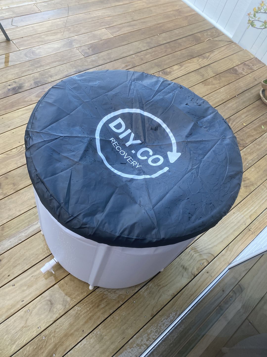 Customer photo review of Ice Bath Cover