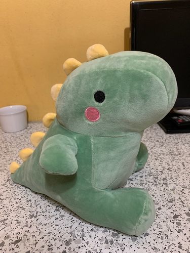 Customer photo review of Taco, Taki & Tabi The Dino Family Plushies