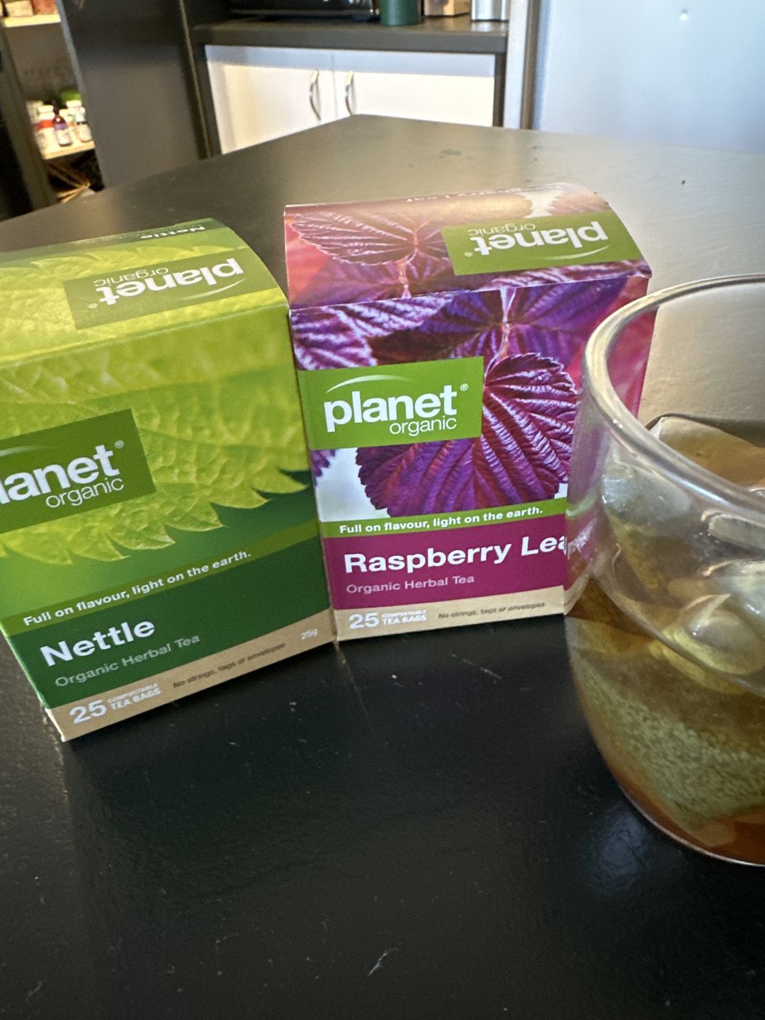 Customer photo review of Red Clover Loose Herbal Tea