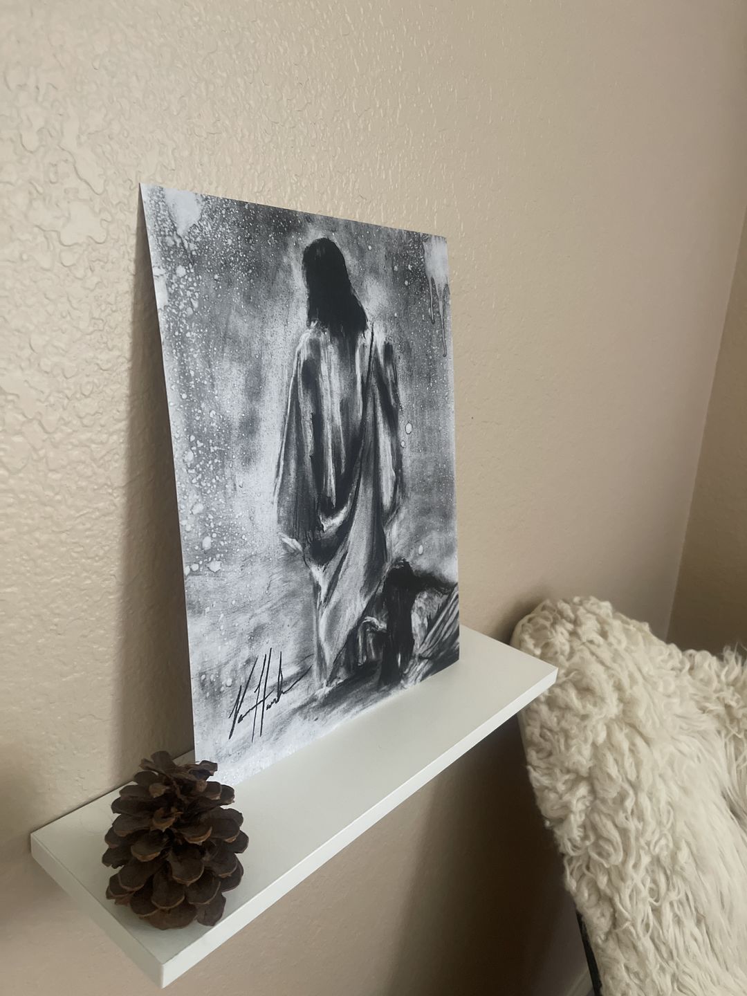 Customer photo review of Jesus Healer (Sketch)