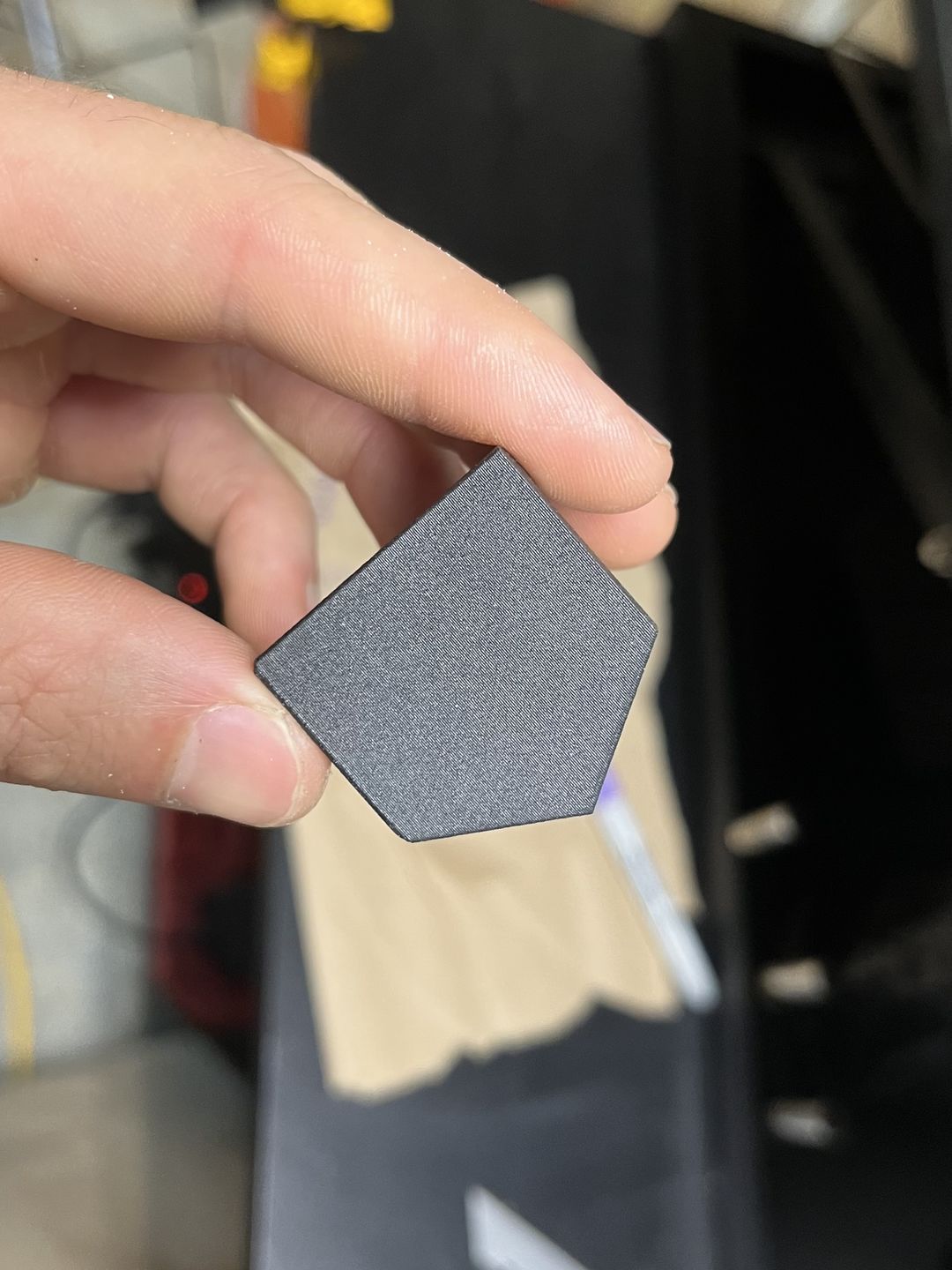 Customer photo review of Matte Black PETG Filament 1.75mm 1kg