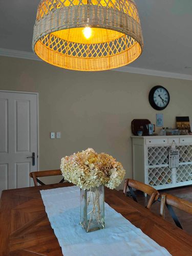 Customer photo review of Big Tahoe Cane Pendant Light Shade SALE - ASK US FOR A DELIVERY QUOTE
