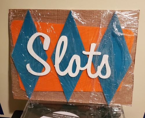 Customer photo review of Mid Century Modern Style Welcome Sign | Triple Diamond