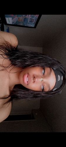 Customer photo review of Megan Fox Contact Lenses(12 months of use)