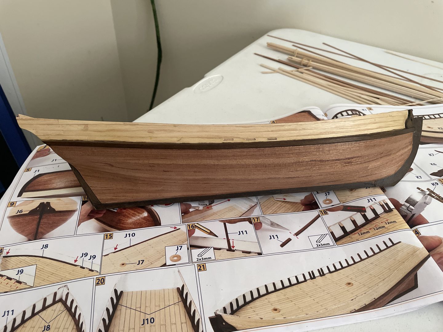 Customer photo review of Maqueta Barco Polaris