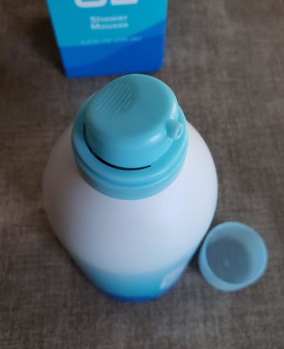 Customer photo review of Ocean Breeze Shower Mousse