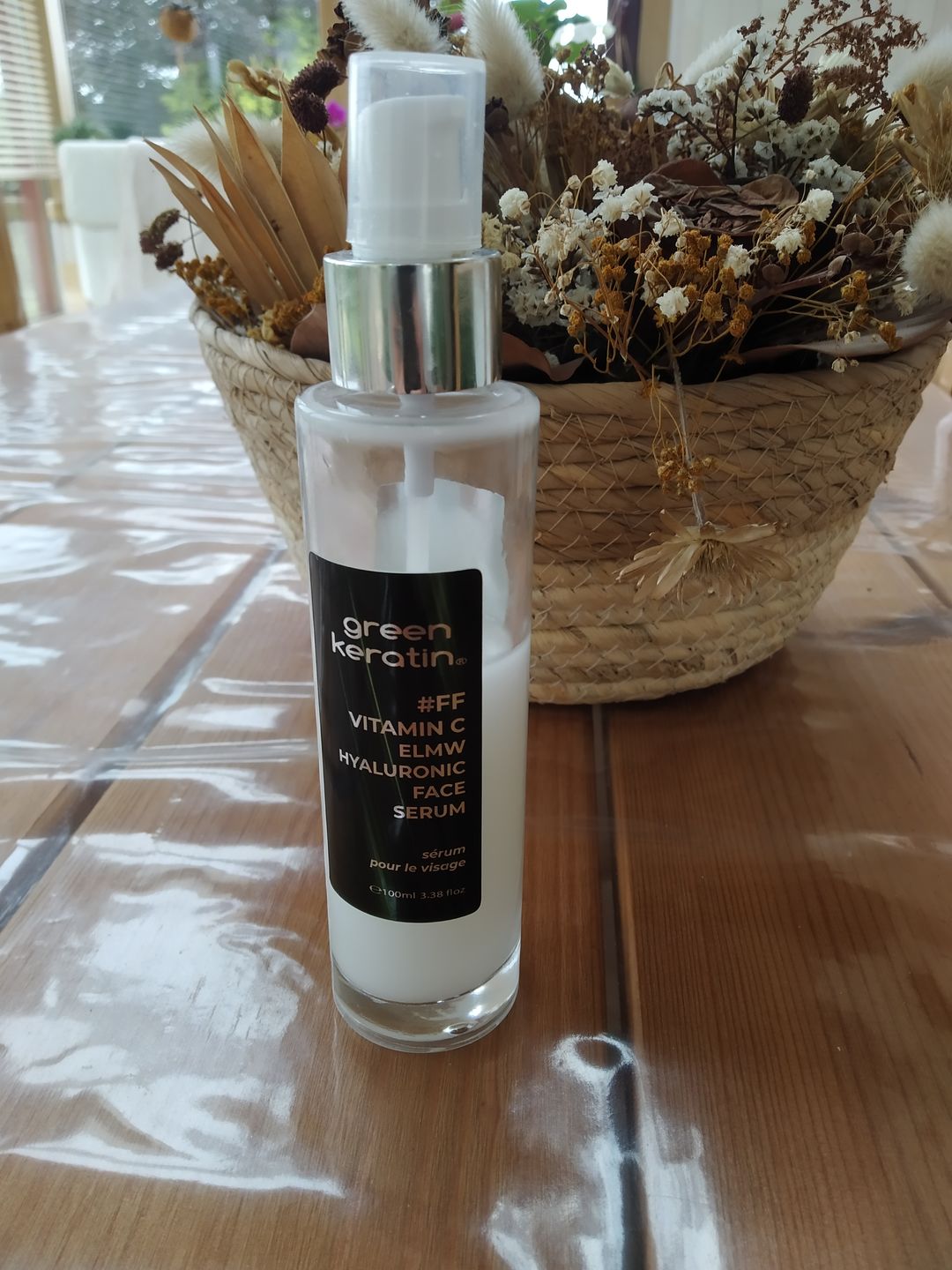 Customer photo review of VITAMINE C ELMW - Sérum à l'acide hyaluronique pour le visage, Sans Parfum