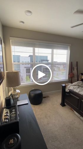 Customer video review of SmartWings Motorized Roller Shades 100% Blackout Essential