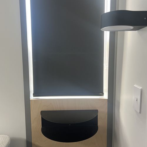 Customer photo review of BUNDLE - FOLD Bedside Table x2