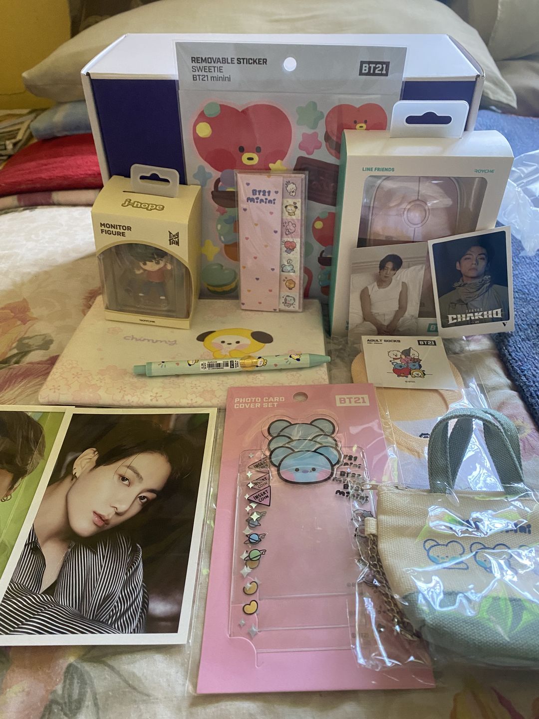 Customer photo review of BTS MYSTERY RANDOM BOX [RENEWAL VERSION]
