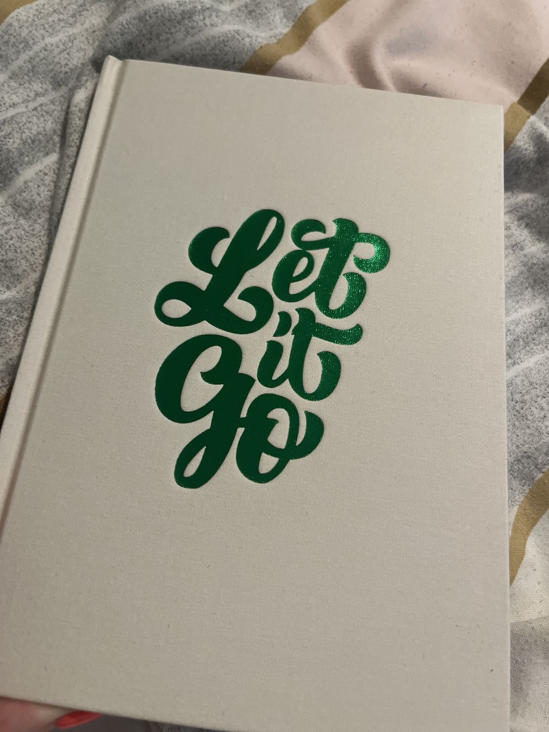 Customer photo review of Let It Go Journal