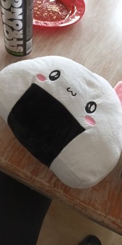 Customer photo review of Onigiri Japanese Rice Ball Squad Plushies