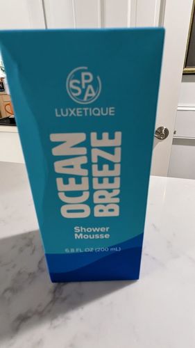 Customer photo review of Ocean Breeze Shower Mousse