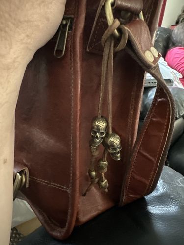Customer photo review of Motorcycle Guardian Ride Bell Accessory Keychain