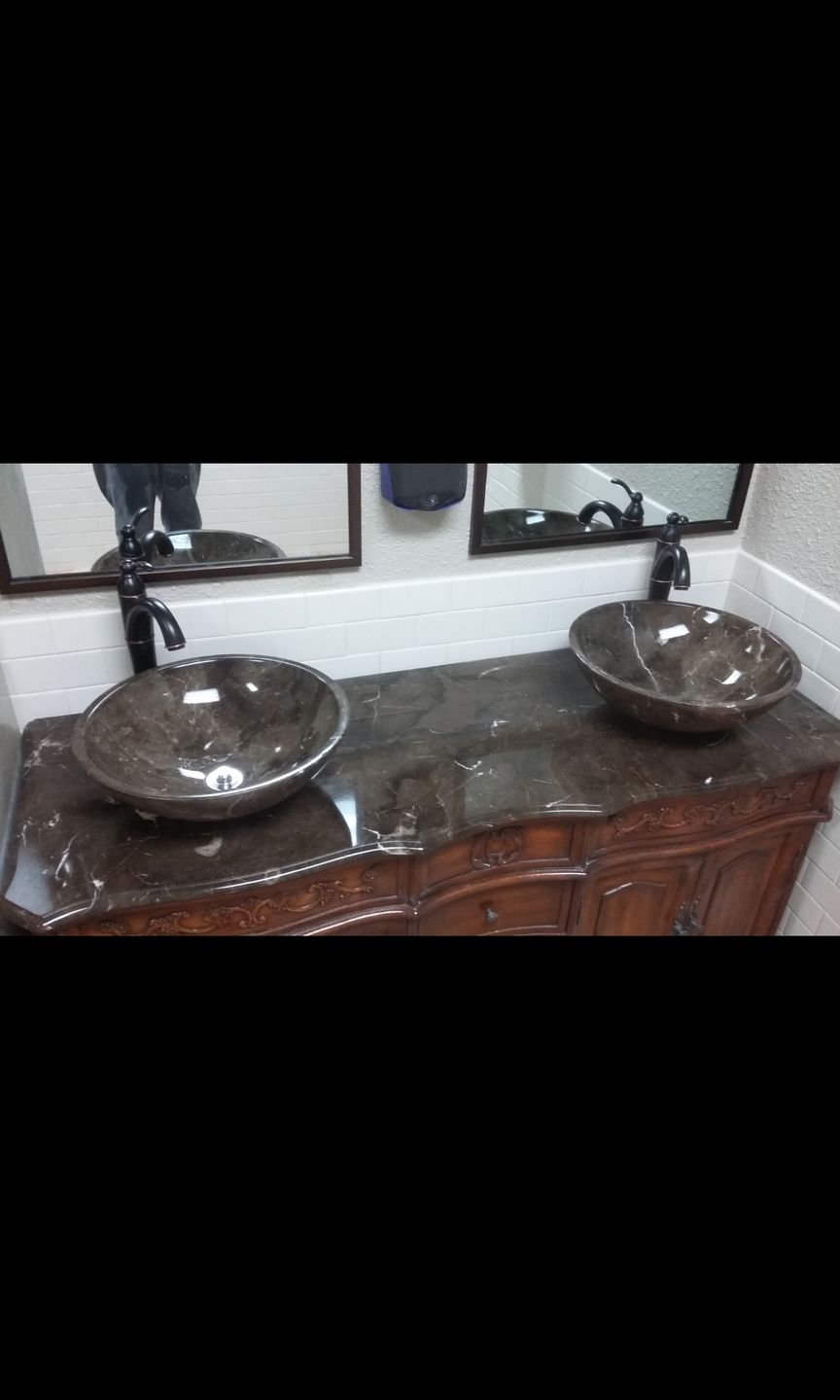 Customer photo review of Bonastre Polishing Pads Set - Step 1, 2 & 3 - Diamond Impregnated Polishing Pads (DIP)
