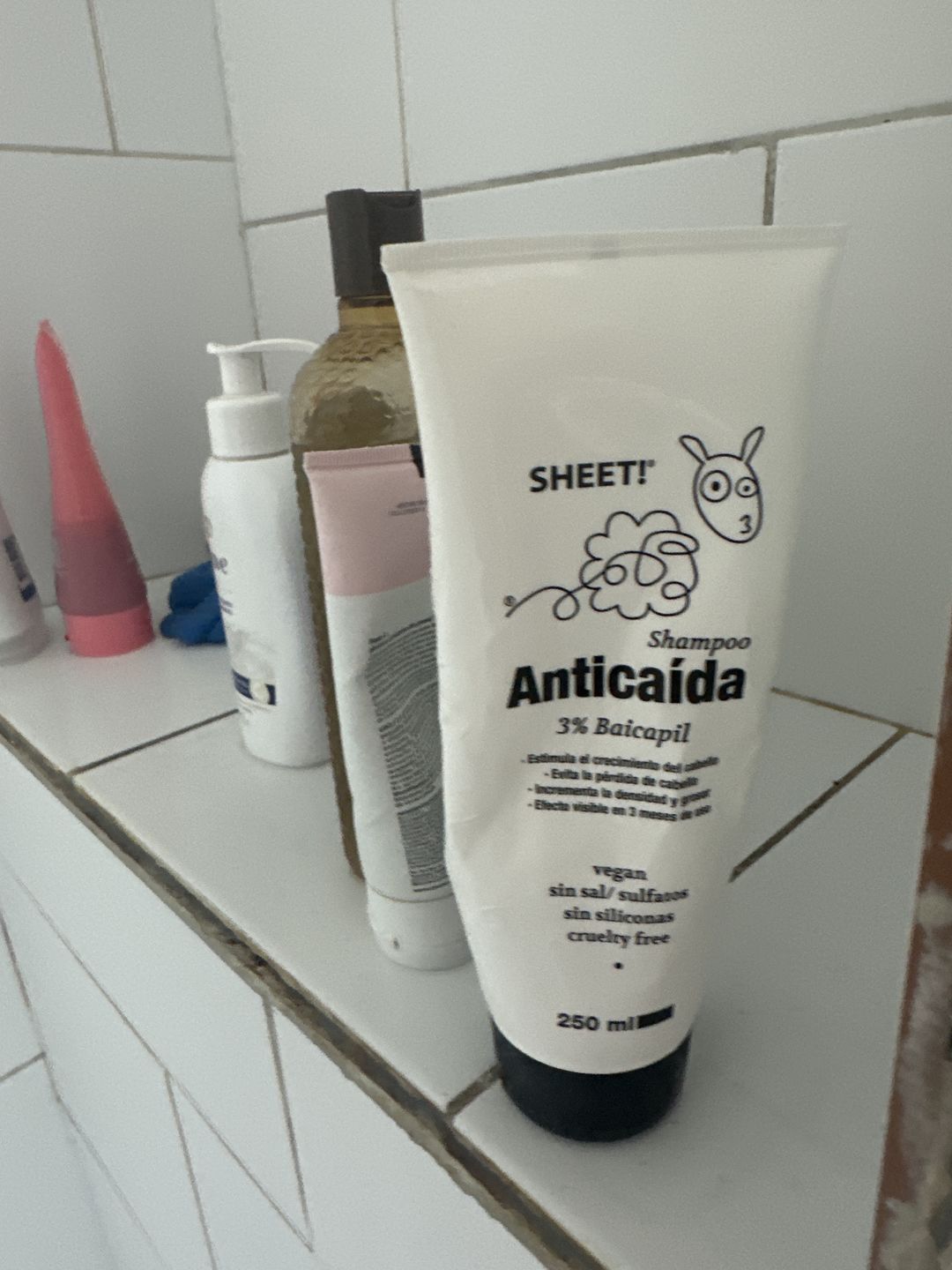 Customer photo review of Shampoo Anticaída