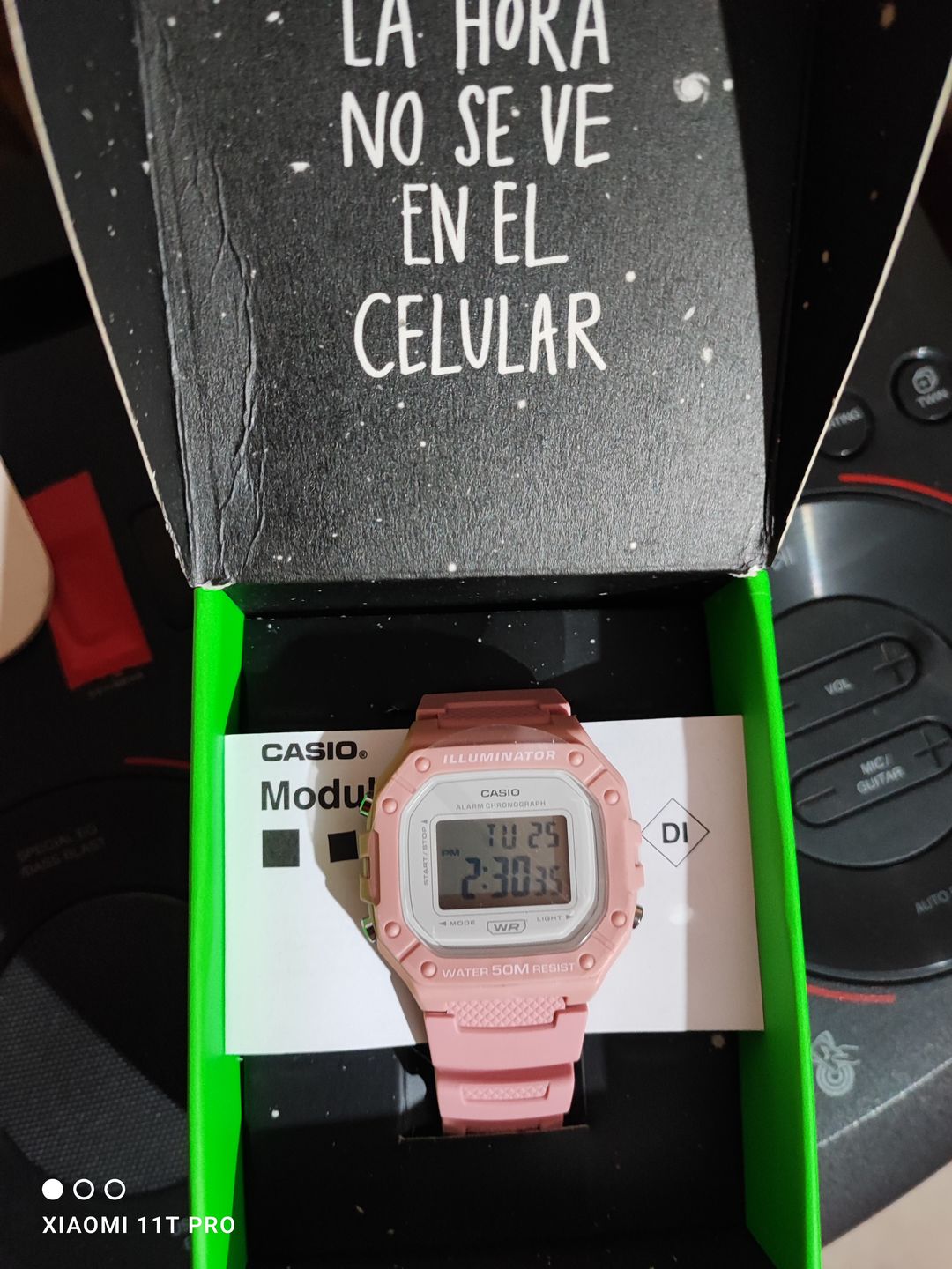 Customer photo review of Reloj Casio Vintage W-218HC-4AVDF Rosado