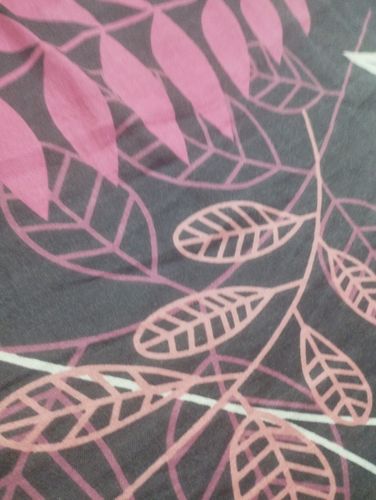 Customer photo review of Purple Flory-Bed Sheet Set