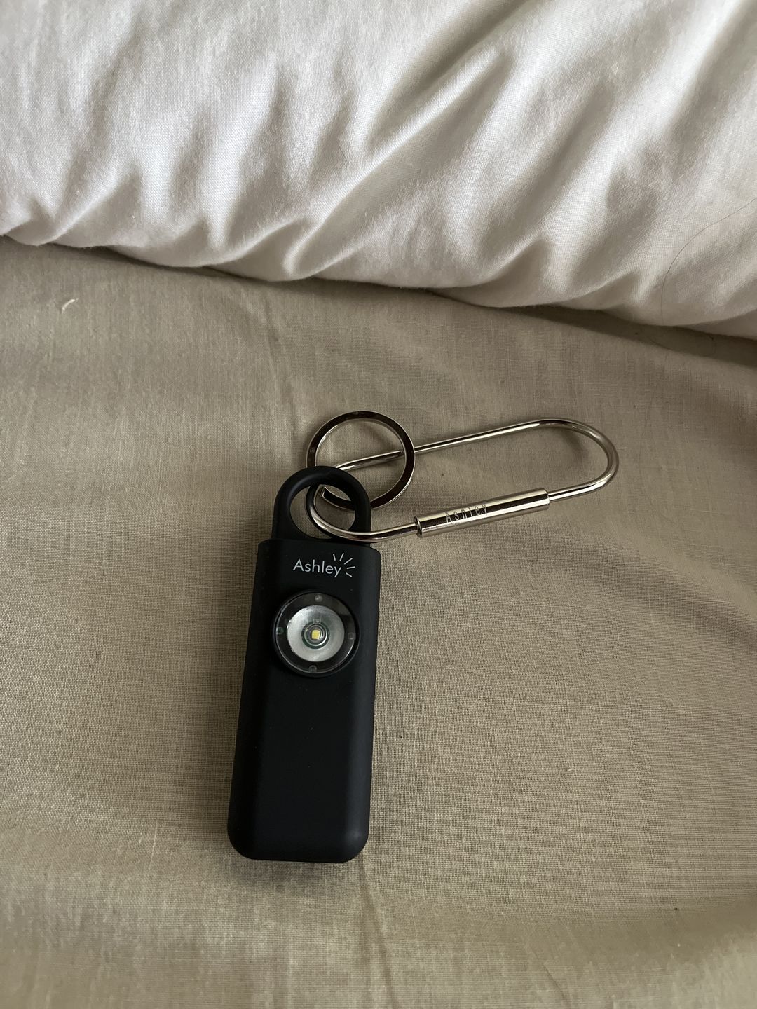 Customer photo review of The Ashley Personal Safety Alarm