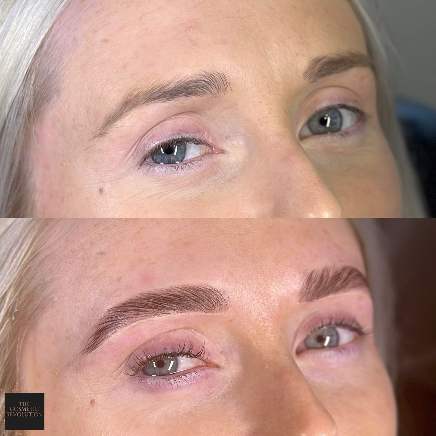 Customer photo review of Signature Lamination & Brow Dye Sculpt