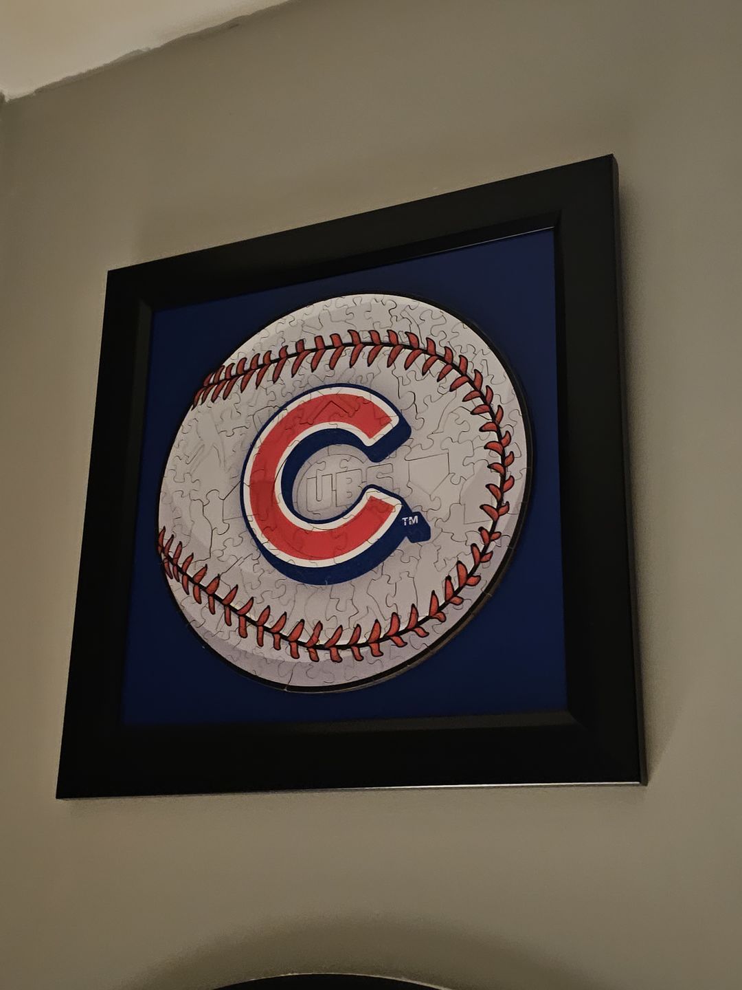 Customer photo review of Chicago Cubs® - Official Wooden Puzzle