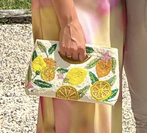 Customer photo review of Make Lemonade Clutch