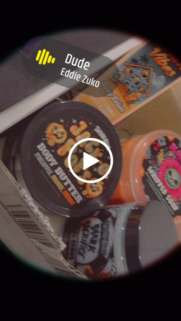 Customer video review of Jack O Pops Body Butter (pineapple, orange & cherry)