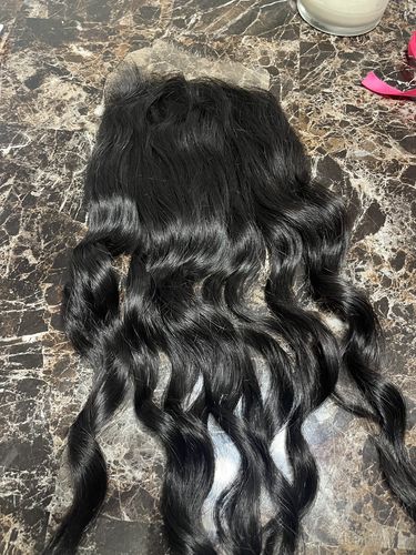 Customer photo review of Lust RAW Cambodian Wavy HD Closure