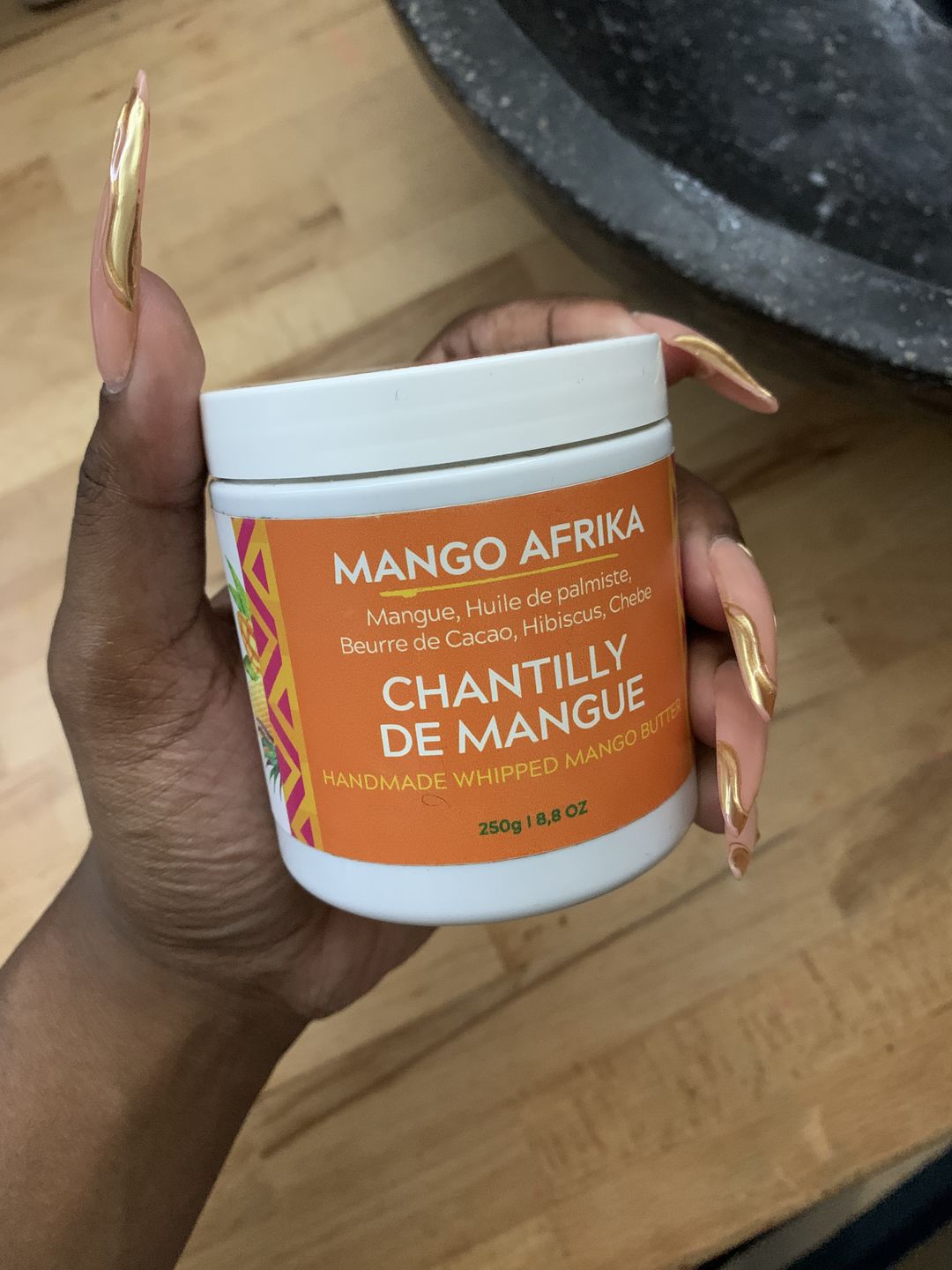 Customer photo review of Crème hydratante et démêlante  2 en 1  - MANGO AFRIKA