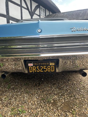 Customer photo review of 1966 CALIFORNIA LICENSE PLATE 6"x12" (156.5mm x 305mm)