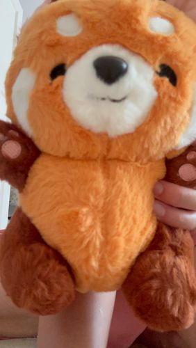 Customer photo review of Chai the Kawaii Red Panda Plushie