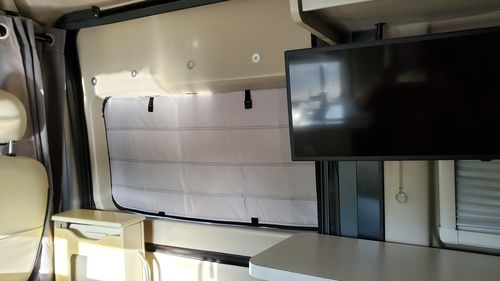 Customer photo review of Promaster - Slider Door Shade