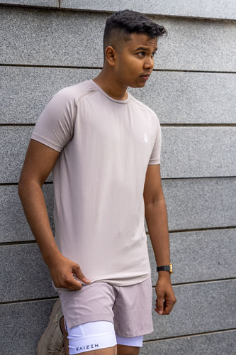 Customer photo review of Power Performance Shirt - Rose Gold