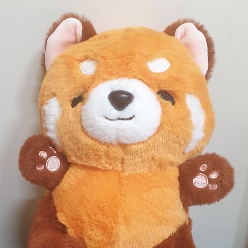 Customer photo review of Chai the Kawaii Red Panda Plushie