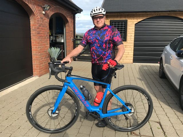Customer photo review of Dazzling Graffiti Cycling Jersey