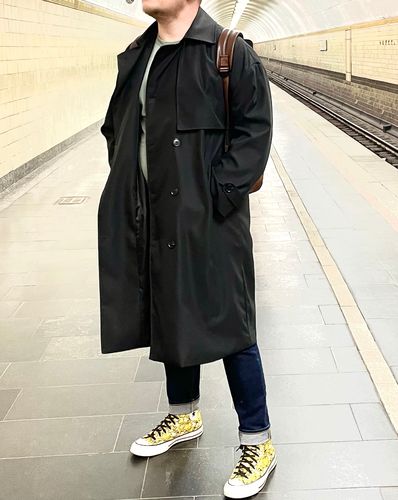 Customer photo review of GS No. 12 Autumn Trench Coat