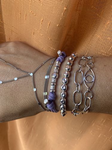 Customer photo review of bracciale spring summer in argento 925