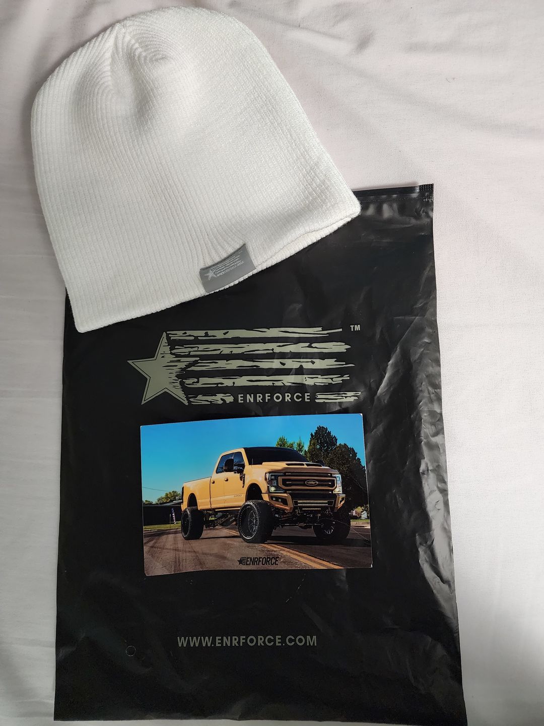 Customer photo review of Premium Beanie's