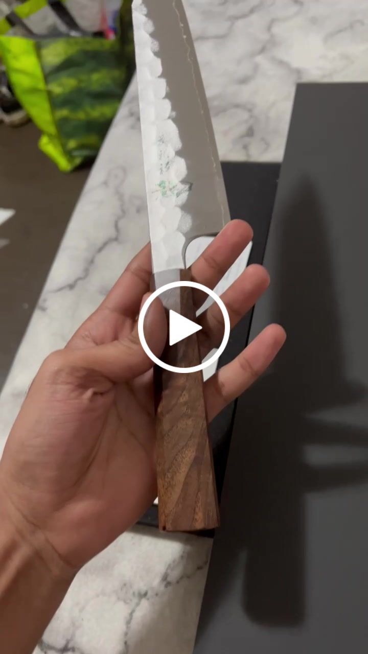 Customer video review of Ryusen Hamono Blazen Gyuto 210