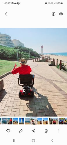 Customer photo review of iGo Compact Mobility Scooter -NAPPI CODE:- 243516001
