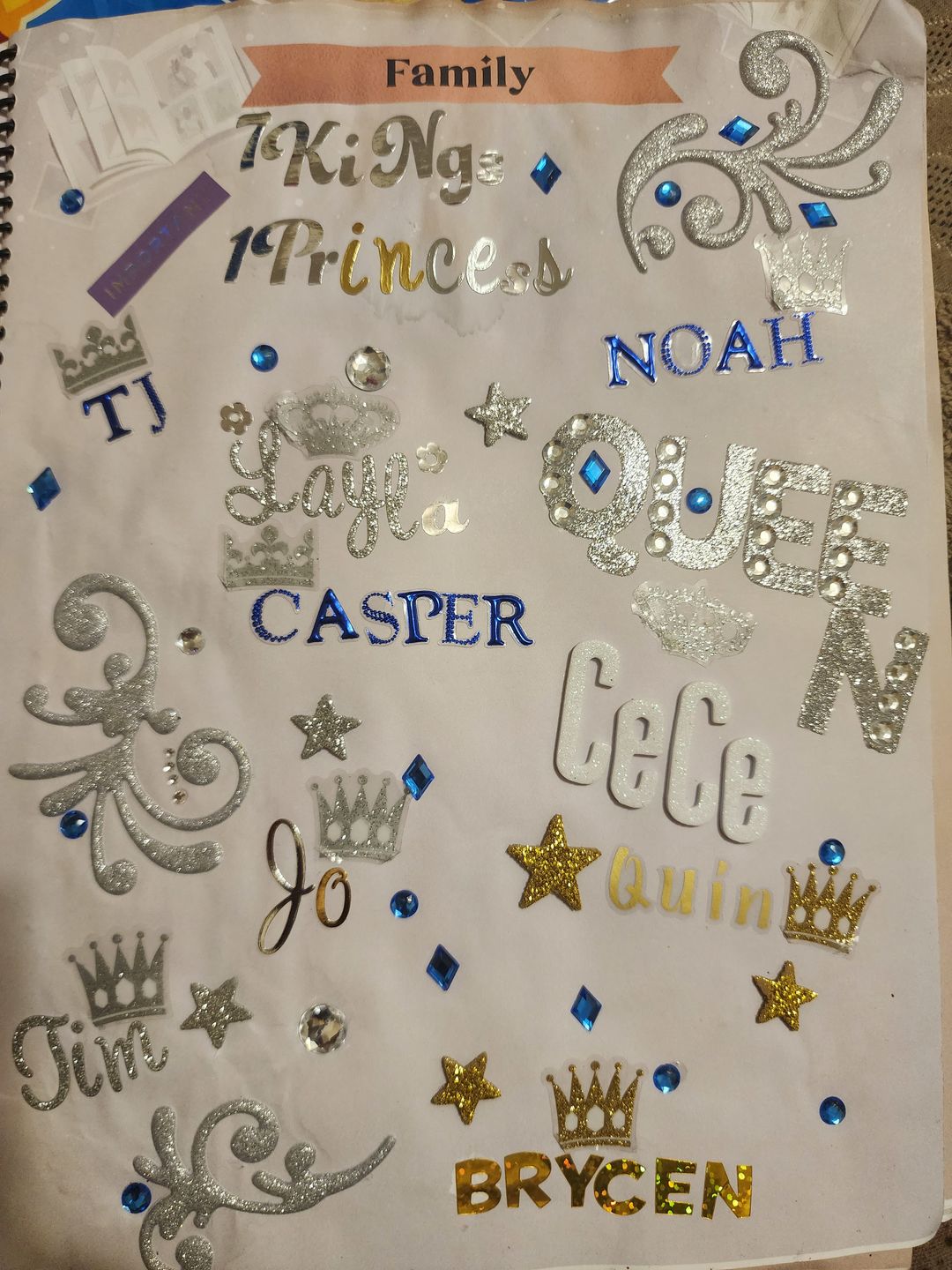 Customer photo review of Vision Board Graphics Book