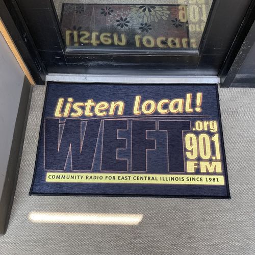 Customer photo review of Custom Business Rug