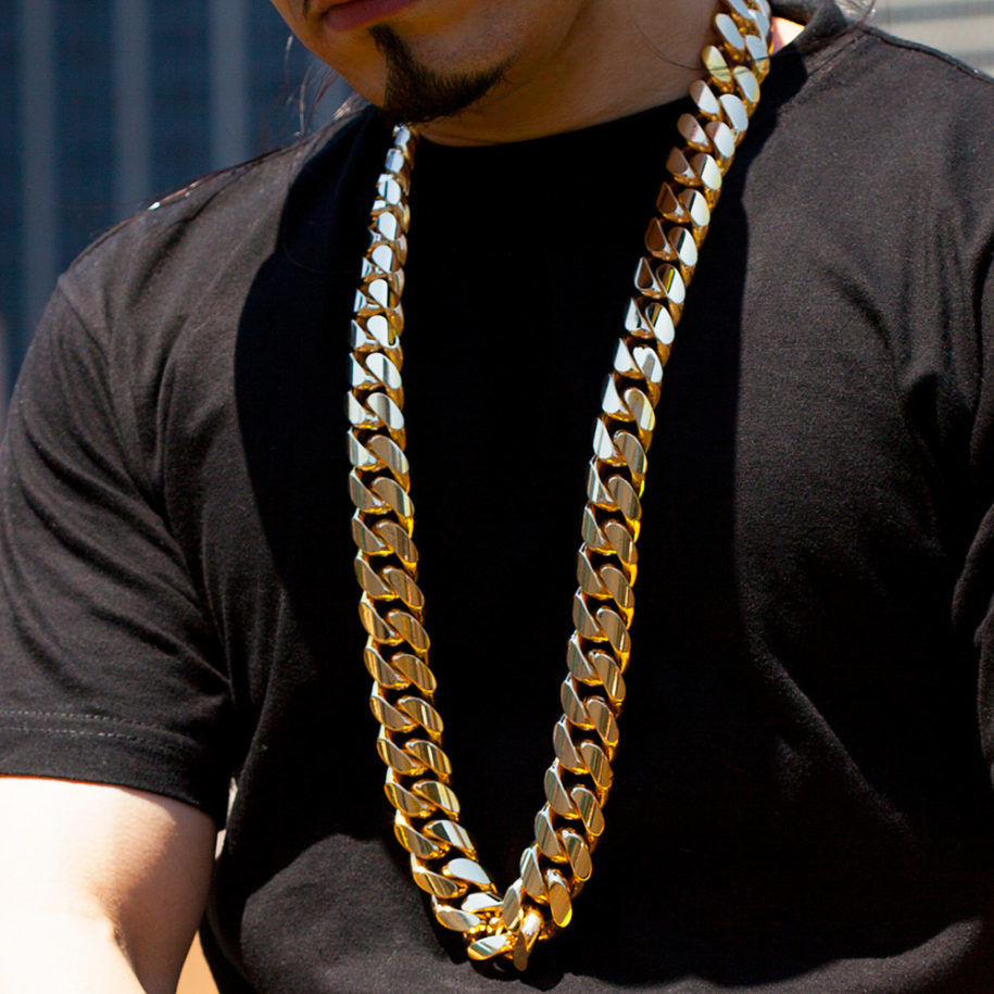 Customer photo review of .925 Sterling Silver Miami Cuban Chain / Bracelet