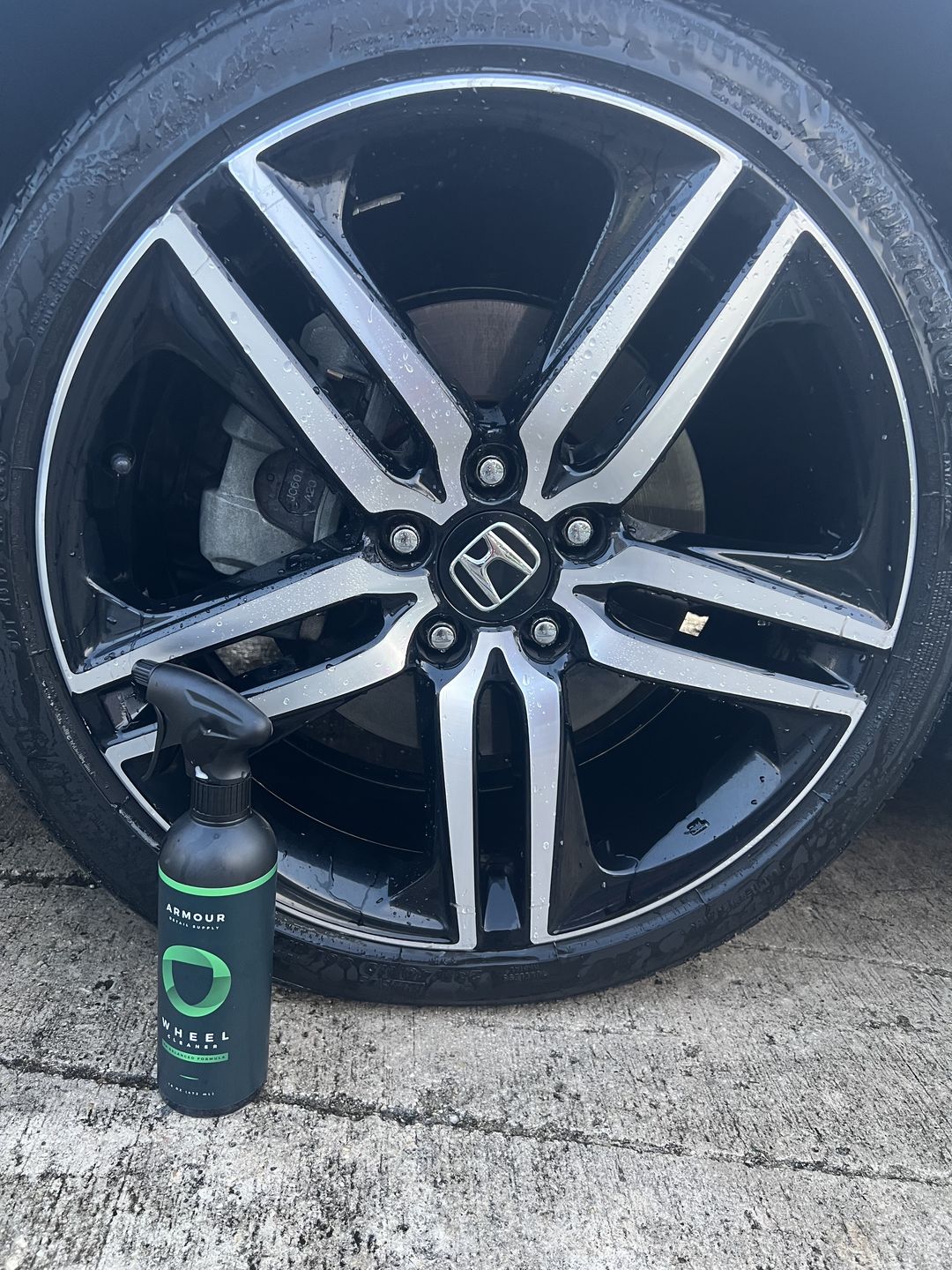 Customer photo review of Wheel Cleaner