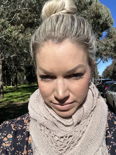 Customer photo review of Kiss Proof Lipstick | Liquid Matte Lipstick