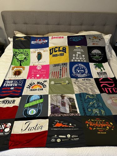 T-shirt quilt from university of california los angeles by Shannon from CO