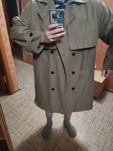Customer photo review of GS No. 12 Autumn Trench Coat
