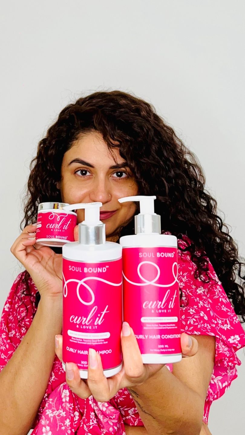 Customer photo review of Curl It - Hair Cream