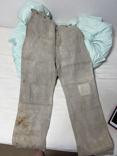 Customer photo review of 【~40's】WW2 German Army Drillich HBT Linen Trousers
